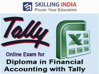 Diploma in Financial Accounting with TallyERP